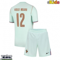 France Randal Kolo Muani #12 Replica Away Minikit World Cup 2026 Short Sleeve (+ pants)